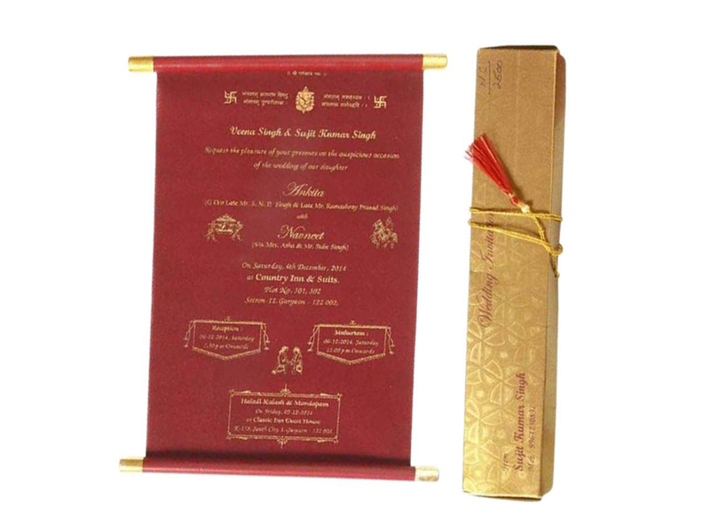 invitation cards in kanchipuram